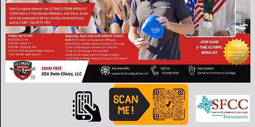 Swim Clinic w\/ Olympian Josh Davis