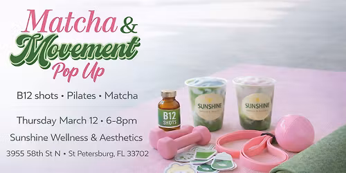 Matcha & Movement, A Wellness After Hours Event