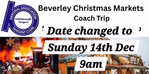 Beverley Christmas Market Coach trip