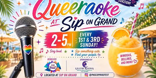 Queeraoke with Pasco Pride!