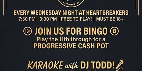 Free Bingo Every Wednesday