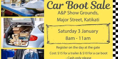 A&P Society Car Boot Sale