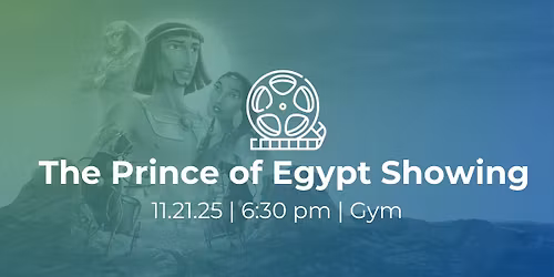 All Church Prince of Egypt Showing