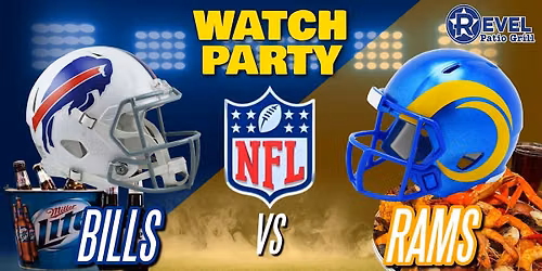Bills Vs. Rams - NFL Watch Party at The Revel!