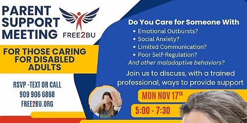 Parent Support Group\/Regional Center 