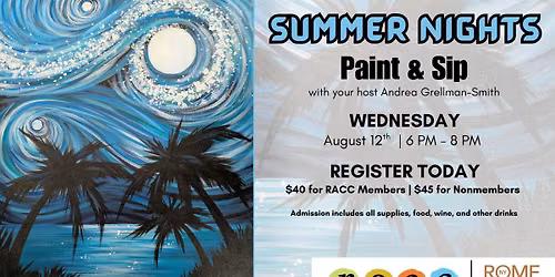 Summer Nights Paint & Sip