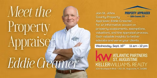 Meet the  Property Appraiser, Eddie Creamer