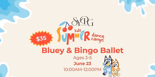 Bluey & Bingo Ballet Dance Camp