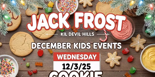 Kids Cookie Decorating @ Jack Frost 