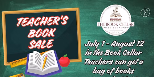 Book Cellar: Teacher's Book Sale