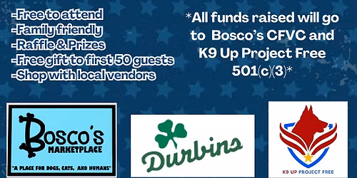 Bosco\u2019s Marketplace Vendor Event \u2014 Supporting Veterans & Their Pets!