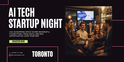 AI Tech & Startup Night \u2014 Toronto