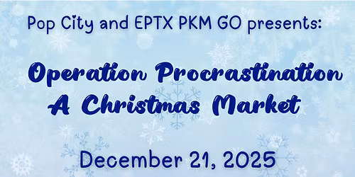 Operation Procrastination, A Christmas Market
