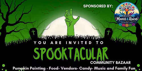 Spooktacular Community Bazaar