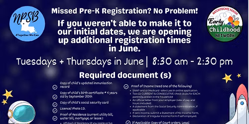 Missed Natchitoches Public Pre-K Registration? No Problem!