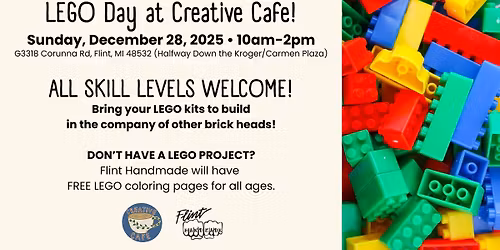 Creative Cafe LEGO Day!