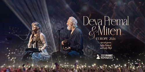Deva Premal & Miten \u2013 Singing our Prayers Europa Tournee 2026