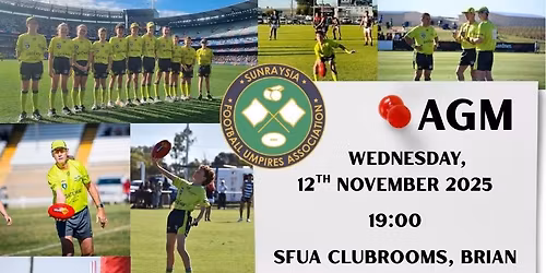 2025 SFUA AGM