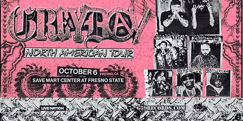 $uicide Boy$ Present Grey Day Tour 2026 w. Shoreline Mafia & More