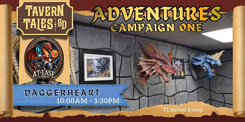 Adventures @ At Ease Games (DH)