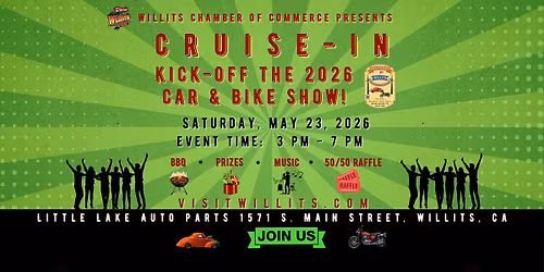 Cruise-In (Kick-Off 2026 Car & Bike Show) Ft. L.C. Diamonds
