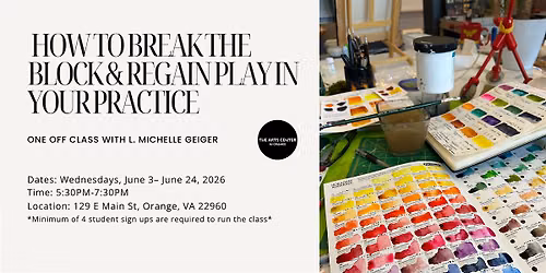 Breaking  The Block, Bringing Play Back To Your Creative Practice