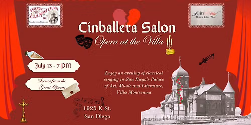 July Cinballera Salon - Scenes from the Great Operas