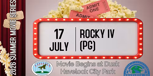 City of Havelock Summer Movie Series: Rocky IV (PG)