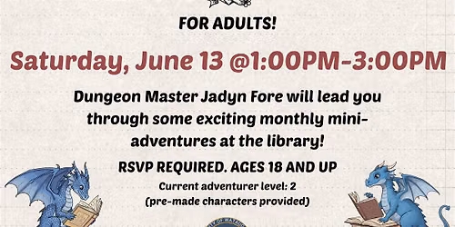 Dungeons and Dragons for Adults
