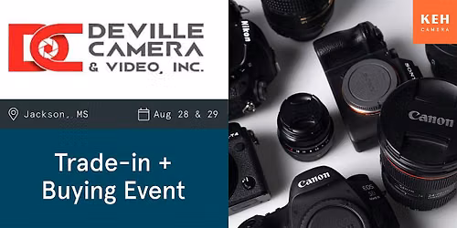 Sell your camera gear (free event) at Deville Camera