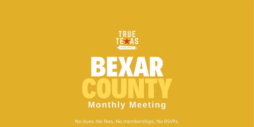 (Bexar County) Movie Night, Remember the Alamo - Don't Sharia My Texas