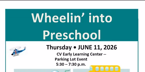Wheelin into Preschool