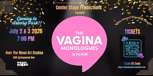 The Vagina Monologues by Eve Ensler Coming to Asbury Park