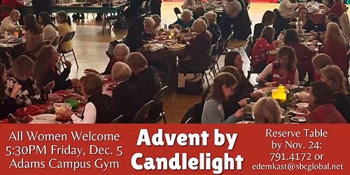Peace Advent by Candlelight (RSVP by Nov. 24)