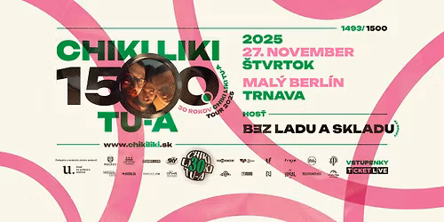 CHIKI LIKI TU-A koncert \u010d\u00edslo 1493 \/ BEZ LADU A SKLADU