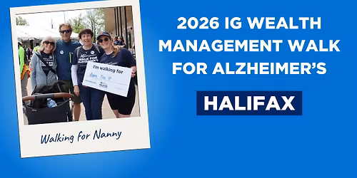 IG Wealth Management Walk for Alzheimer's - Halifax
