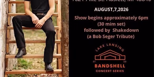 Blake James at Lake Lansing Bandshell