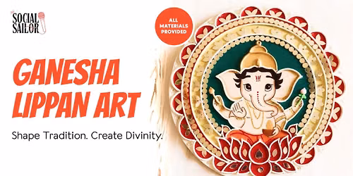 Ganesha Lippan Art - Delhi