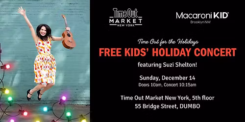 Free Kids\u2019 Holiday Concert with Suzi Shelton and Special Guest Esther Crow