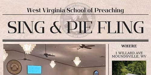 Annual Sing & Pie Fling