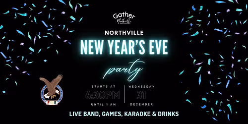 NYE Northville | Live Band, Games, Karaoke, Prizes