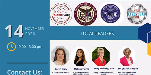 2026 Live2Lead4TX - City of Richardson LIVE SIMULCAST YOUTH COHORT 4