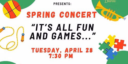 Bay Winds Band 2026 Spring Concert at St. John Lutheran Church