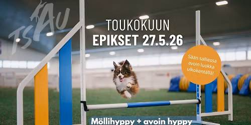 TSAU:n toukokuun ep\u00e4viralliset kilpailut (m\u00f6llihyppy + avoin hyppy)