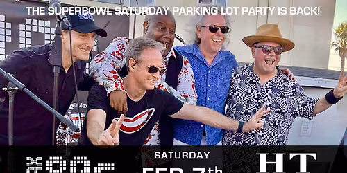 Max80s Super Bowl Saturday Parking Lot Party at HT Grill - Riviera Village