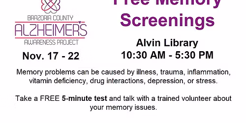 Free Memory Screenings