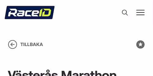 V\u00e4ster\u00e5s Marathon\/halvmarathon\/10k