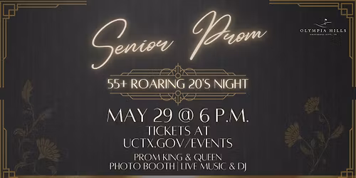 55+ Senior Prom