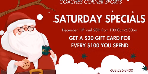 Happy Saturday's at Coaches Corner!