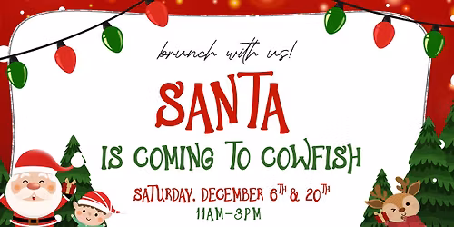 Santa Brunch at Cowfish